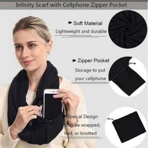 Beyond Yoga Pocket Infinity Scarf